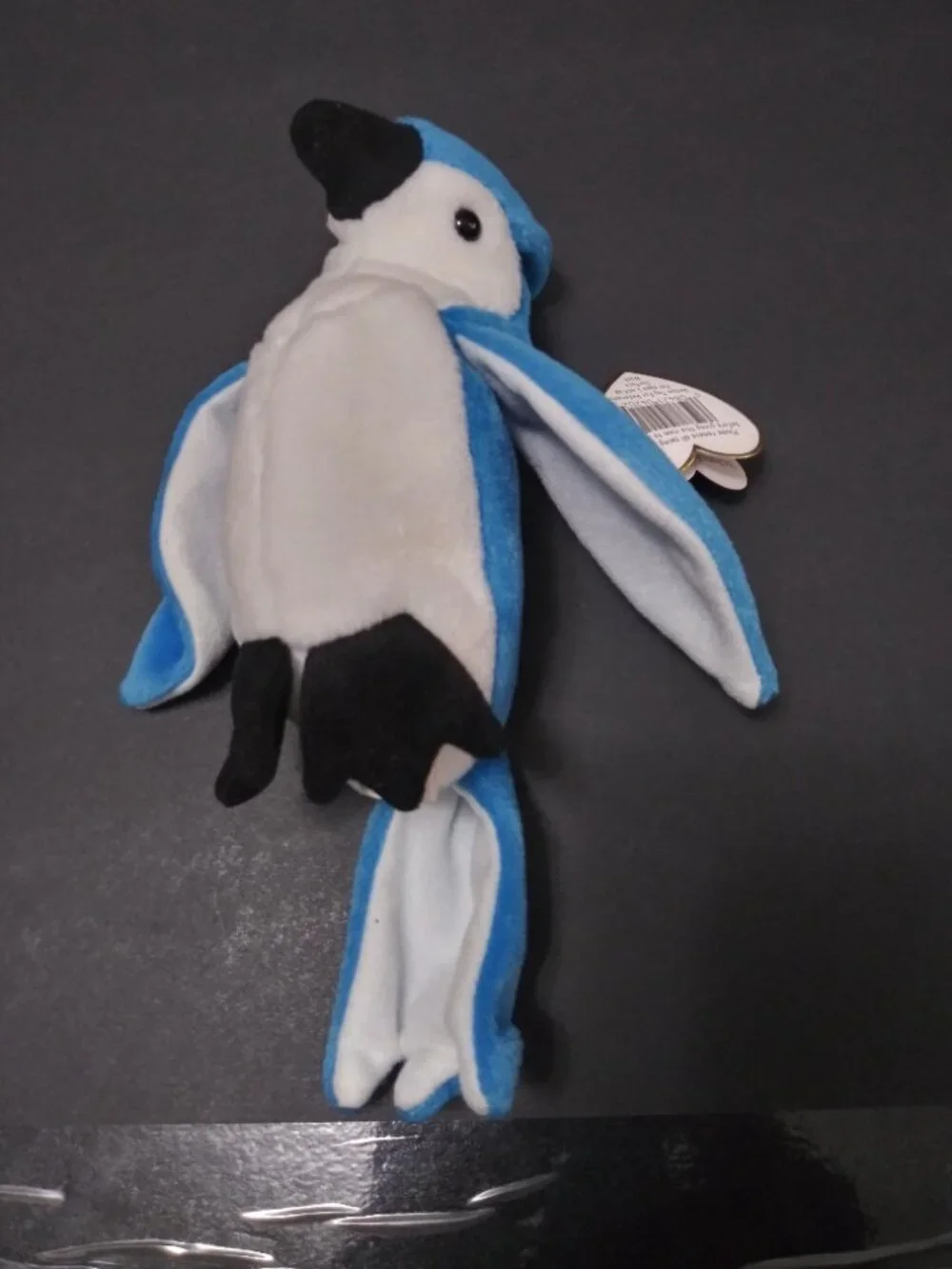 NM OG Collectable TY Beanie Baby Rocket 1997/1998 Tag ERROR RETIRED Display Case